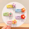 Pasador de Flequillo para Niñas Pasador Color Caramelo Femenino Súper Lindo Niña Pasador para Cabello de Bebé Niña Pequeña Clip Colorido Accesorios para la Cabeza