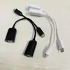 Cable de carga de datos USB OTG V8 al por mayor Adaptador de cubierta de hebilla OTG Cable de transmisión universal micro hembra