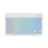 Para tableta ipad samsung huawei teclado bluetooth luminoso teclado portátil retroiluminado RGB colorido al por mayor