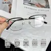 Marco de anteojos para cejas de titanio TR ultraligero de estilo coreano de moda al por mayor transfronterizo mismo estilo para hombres y mujeres todas las formas de cara marco de anteojos de medio marco