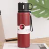 Copo Térmico Grande Capacidade para Exterior Aço Inoxidável 316 Caneca Portátil para Carro Separação de Chá e Água Garrafa de Água Esportiva