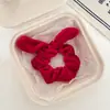 Diadema Nueva de Lazo para Niña, Cuerda para el Pelo de Bola de Niña Dulce, Accesorio para el Pelo Versátil y Sencillo para Coleta Anillo Intestino Pequeño