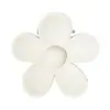 Set de 12 piezas de viento de pelo de felpa elástico alto, anillo de pelo de palomitas de maíz, girasol lindo, pinza para el pelo de media coleta, accesorios para el pelo