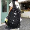 Mochila transfronteriza para mujer, estilo japonés ins, nueva de alta apariencia, estilo universitario, mochila de mariposa, bolsa ligera de doble hombro para estudiantes de secundaria y preparatoria
