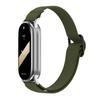 Adequado para Xiaomi 8/9/10 Pulseira de Relógio Elástico Nylon Círculo Duplo Trançado Padrão Ondulado Cintura Fina Estreito Pulseira de Relógio Xiaomi 10