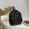 Mochila Estilo Bosque 2025 Estilo Ins Costuras Chica Fresca Combinable Bolso Pequeño Mochila Mini Simple para Compras