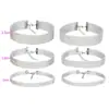 Choker AliExpress Colar de Pescoço Distintivo para Boate Elemento Curto na Clavícula Corrente de Pescoço Acrílica com Diamante Multicamada