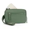 Nova Carteira de Pulso Feminina Mini Moda Coreana Fofa de Desenho Animado Atacado Bolsa de Celular de Nylon Acolchoado