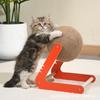 Naranja Gris Bola Rascadora para Gatos Vertical Juguete para Gatos Auto-Entretenimiento y Alivio del Aburrimiento Tabla Rascadora para Gatos Cuerda de Cáñamo Integrada Pequeño Árbol para Gatos Suministros para Mascotas