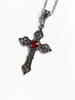 Colar de Diamante Cruzado com Padrão de Flores Criativas Transfronteiriço Amazon Gótico AliExpress Amazon Wish Europa e América