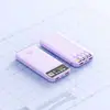 Carga Super Rápida Certificada 3C Power Bank de 10000 mAh Ultra Delgado Portátil Gran Capacidad Fuente de Alimentación Móvil Regalo Personalización