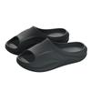 Pantuflas de verano para hombre, sencillas y de moda transfronterizas, nuevas, de EVA, con suela gruesa y suela elevada, sin cordones, para uso exterior.