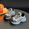 Zapatillas Deportivas para Niñas 2026 Primavera/Otoño Estilo Nuevo Hebilla Giratoria Malla Transpirable Zapatos Tipo Papá para Niños Suela Suave Ligeras Zapatillas de Correr