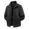 Chaqueta Ejecutiva de Solapa con Cuello Alto 2026 para Hombre, Top de Color Sólido, Moderna, Casual, Cómoda, Chaqueta Versátil