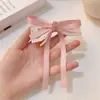 Horquilla para el pelo con lazo de cinta y encaje para niña Alice, para mujer, con flequillo lateral y parte trasera de la cabeza, accesorios para el cabello, tocados nuevos