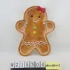 Conjunto de Louças de Cerâmica Temático de Pão de Gengibre de Natal, Adequado para Festas de Feriado, Restaurantes e Hotéis, Fornecimento Direto da Fábrica de Origem
