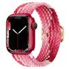 Adequado para Pulseiras de Apple Watch para Apple Watch Séries 1-12/Ultra3/Se3, Pulseira de Relógio Tecida em Nylon com Fivela de Deslizamento