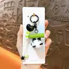 Cadena Creativa Nueva de Bambú Panda con Cuentas para Llavero de Teléfono Colgante Lindo para Bolso Accesorio para Funda de Teléfono Pequeño Regalo