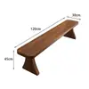 Mesa de Comedor y Juego de Sillas Modernos Sencillos de Madera Maciza Mesa de Comedor Rectangular Retro Escritorio de Madera Original Uso de Oficina Altura Ajustable