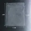 Bolsas de Plástico Suave de PVC Transparente Bolsas de Sellado Automático Personalizadas Esmeriladas Fundas para Tarjetas Impermeables Película Suave de Plástico Manual de Instrucciones Bolsas de Sellado