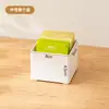 BNBSAtacado Empilhável Tipo Gaveta de Lanches para Mesa de Escritório Sala de Descanso Caixa de Armazenamento para Sachês de Café e Chá