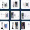 Controlador RGB de 24 teclas para luz LED con control remoto, controlador remoto RGB para luz LED con atenuador infrarrojo