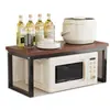Estante de Almacenamiento de Cocina Estante de Almacenamiento de Múltiples Niveles Encimera Multifuncional Estante de Almacenamiento para Microondas y Olla Arrocera de Cocina
