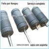 Rolo de borracha revestido de borracha de borracha de poliuretano roda de borracha butil cola revestida de cola transparente cola revestida de silicone de bom desempenho