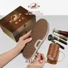 Zapatos casuales para hombre de cuero genuino, nuevo estilo de invierno, forrados de felpa, engrosados, antideslizantes, de suela blanda, resistentes al desgaste, para exteriores, de algodón
