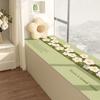 Tapete absorbente para ventana salediza de estilo fresco, tapete para alféizar de ventana, tapete universal para balcón, tapete de tatami para el hogar de extensión completa