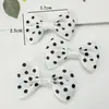 Hilo con Pajarita de Puntos Polares DIY Hecha a Mano Pasador para el Cabello Infantil Cuerda para el Cabello Ropa Zapatos y Sombreros Accesorios Accesorios Decorativos
