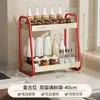 Estante de Especias Altamente Atractivo para Encimera de Cocina del Hogar, Estante de Almacenamiento Multifuncional de Doble Capa para Frascos de Especias, Aceite, Sal, Salsa y Vinagre