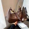 Bolso de hombro estilo retro 2023, nuevo bolso de moda, estilo simple, con textura de bolso de mano para mujer, bolso de mensajero al por mayor