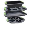 Nueva variedad de molde redondo de silicona para pastel 12 tazas taza molde para hornear horno repostería molde para queso pan