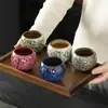 Set de Regalo Caja de Tazas de Té Yao Bian, Juego de Té, Taza de Degustación, Taza de Maestro, Regalo Empresarial, Souvenir con Logo, Pedido de Exportación Dropshipping