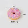 Modelo de rosquilla de simulación PU transfronterizo postre de crema pastel pan calcomanía para refrigerador de juego adornos de decoración de mesa de postres