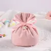 Bolsa de Dulces de Terciopelo Creativa para Boda, Franela, Caja de Dulces de Boda Europea, Caja de Dulces para Regalo a Mano, Bolsa de Regalo al por Mayor