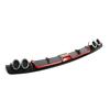 Aplicável ao carro universal lábio traseiro PP material carro universal pára-choques traseiro modificação do carro acessórios de decoração atacado