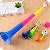 Os fãs de Football Horn adoram pequenos adereços de brinquedo de chifre de três tons torcer Chifre da Copa do Mundo