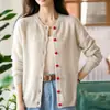 Cardigã de cashmere feminino % cashmere puro novo versátil gola redonda botão de coração malha solta casaco suéter estilo europeu e americano