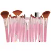 Bangfei 25 set de brochas de maquillaje brocha para sombra de ojos brocha para base brocha para corrector brocha para mascarilla pintura suelta herramientas de belleza