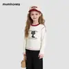 Camiseta Base Niña Ni Mumi Otoño 2026 Estilo Nuevo para Niños Mayores, Top Camiseta Casual de Manga Corta para Niños