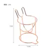 Suporte para Soprador de Pó de Metal Beauty Makeup Egg Secagem de Soprador de Pó Algodão Armazenamento Rack de Acabamento Fábrica Direta Suporte para Soprador de Pó