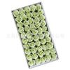 Manshu 3.5cm Mini Jabón de Flor de Rosa Despertar Pequeño Jabón de Flor de Rosa Ramo Inmortal Cubierta de Vidrio Material DIY