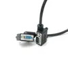 Cable conector macho DB15 de doble ángulo a hembra DB15 de doble ángulo hecho a medida, cable de conexión de equipo