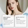 Docteat Aceite de Pescado Omega-3 Proporciona Energía Diaria, Mantiene la Vitalidad, Tiene Ingredientes Suaves y Es Fácil de Tomar en Cápsulas Blandas