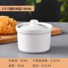 Olla de Cerámica para Estofado, Olla de Estofado Impermeable Simple para Restaurante y Hogar, Suplemento de Postre para Bebé, Gachas, Olla de Estofado de Nido de Pájaro, Olla Pequeña para Estofado
