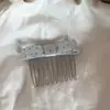 Pinza para el cabello con lazo floral para niña Peine para el cabello Pasador Dulce Peine de inserción Pinza para flequillo Pinza lateral Accesorios para el cabello
