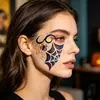 Plantilla para Pintar Caras de Niños Plantilla Hueca Cosplay Marca de Agua DIY Adecuada para Pintar Caras Esquina del Ojo Molde de Maquillaje Escénico
