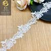 Accesorios de ropa accesorios de decoración suave para el hogar bordado de rosas 4.5cm en stock encaje poliéster código de barras claro encaje encaje encaje encaje encaje